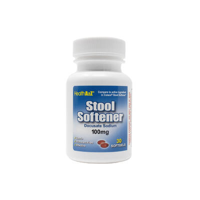 Health A2Z Stool Softener 100mg 30 count