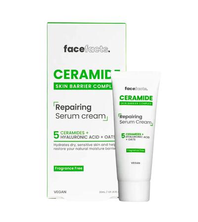 Face Facts Ceramide Skin Barrier Complex Repairing Serum Cream 1.01oz