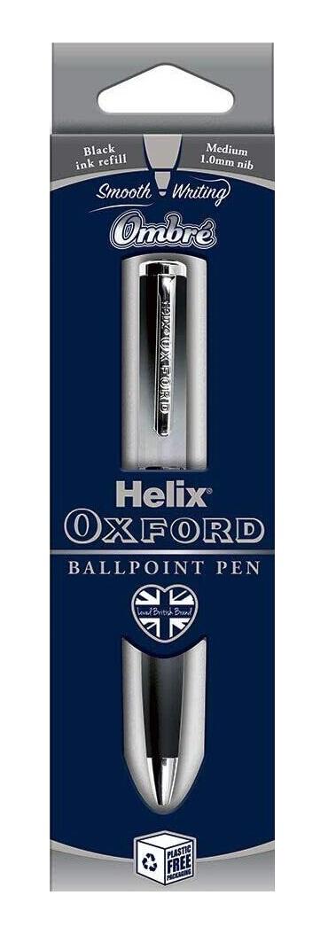 Helix Oxford Ballpoint Pen Black