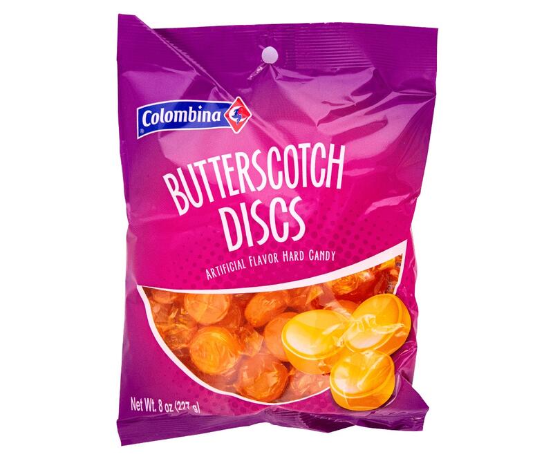 Colombina Butterscotch Discs 8oz | M&C Drugstore