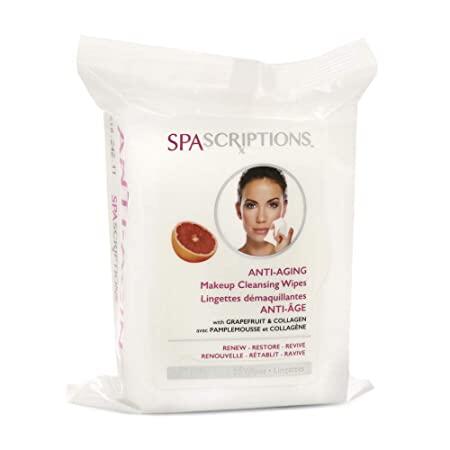 Spascriptions Facial Wipes 30ct Anti Aging