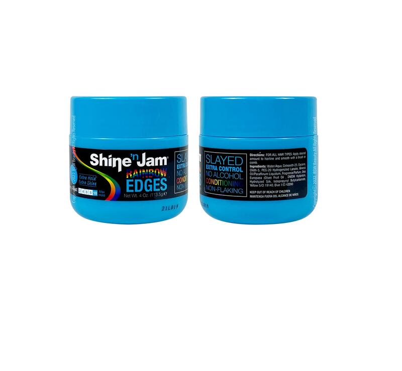 Shine N' Jam Rainbow Edges Blueberry Blast 4oz