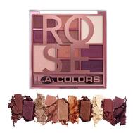 L.A. Colors Color Eyeshadow Palette Rose 1 count: $12.00