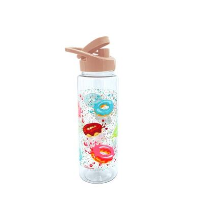 Bandeirante Water Bottle Squeeze Donuts 1 count