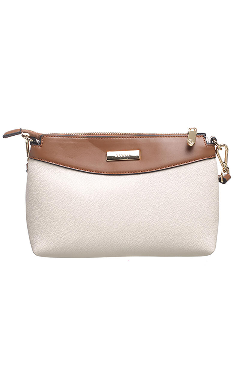 Bessie Classic Two Tone Cross Body Bag