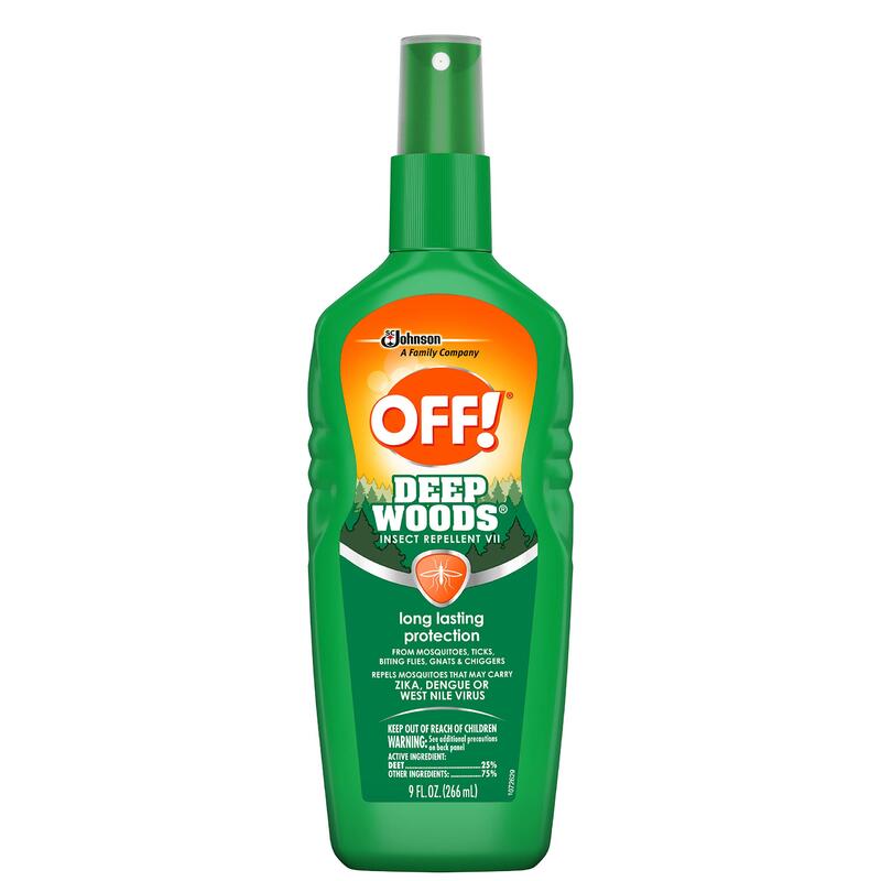 Off Insect Repellent Spray Bottle Deep Wood 9oz