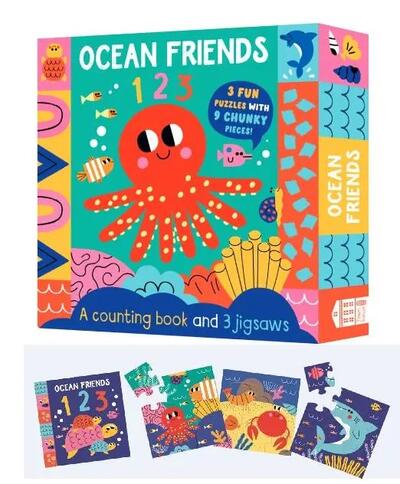 Ocean Friends Counting Book & Jigsaws