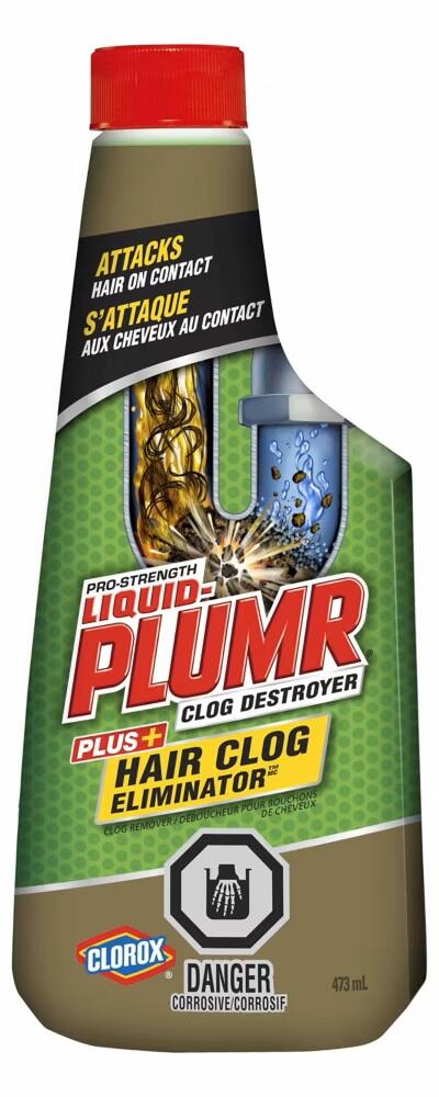 Clorox Liquid Plummer Hair Clog Eliminator 16oz