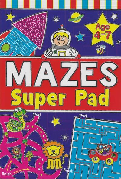 Mazes Super Pad Age 4-7: $11.00