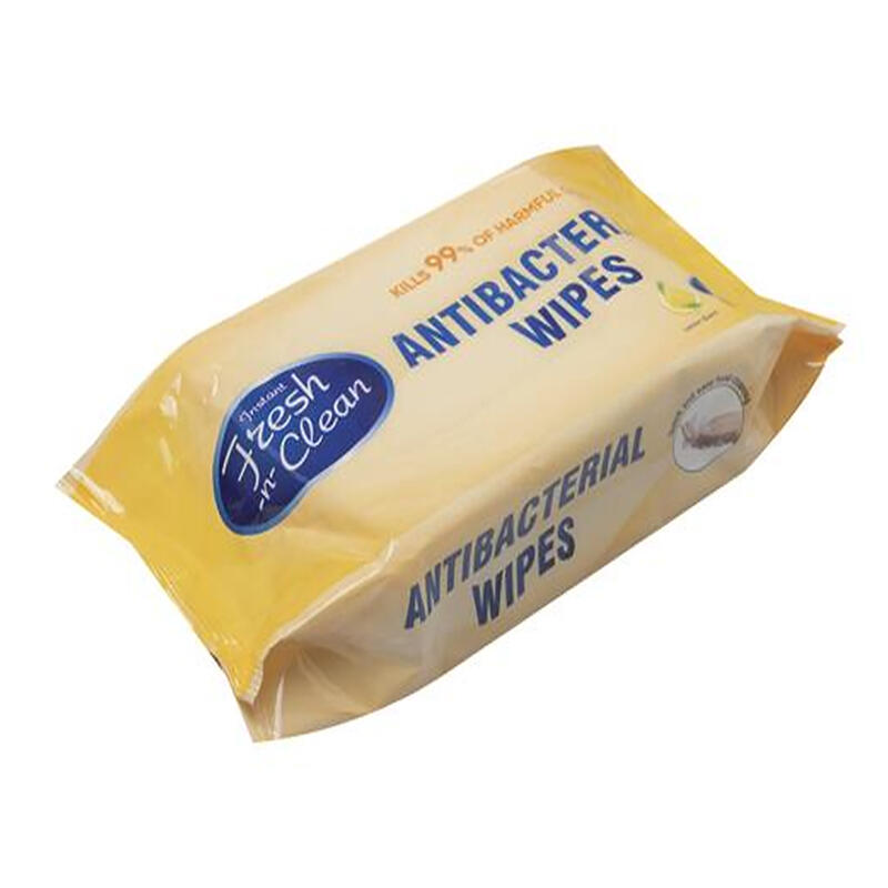 Fresh n Clean Antibacterial Wipes Lemon 120 ct