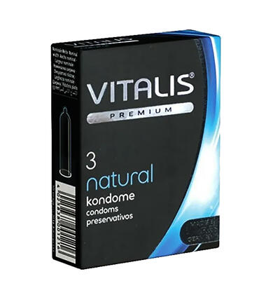 Vitalis Natural Condoms 3's