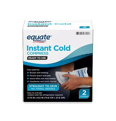 Equate Instant Cold Pack 2 count
