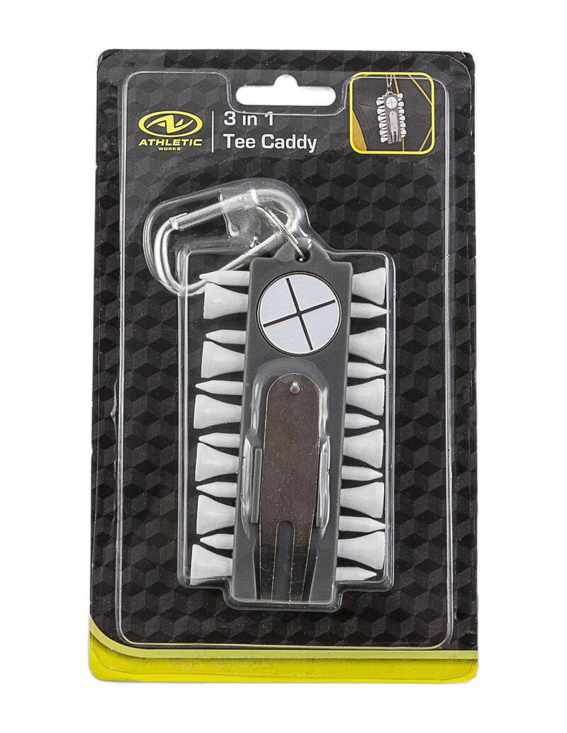 Athletic Golf Tee Caddy Set 3-1