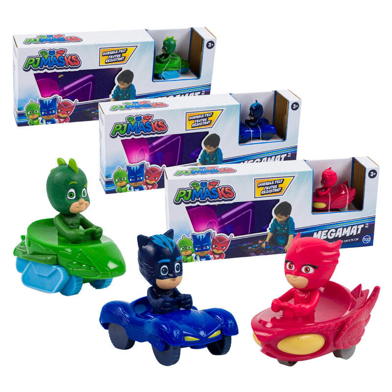 Pj Mask Mega Mat With Vehicle