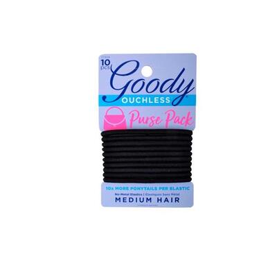 Goody Hair Ties Black 10 count