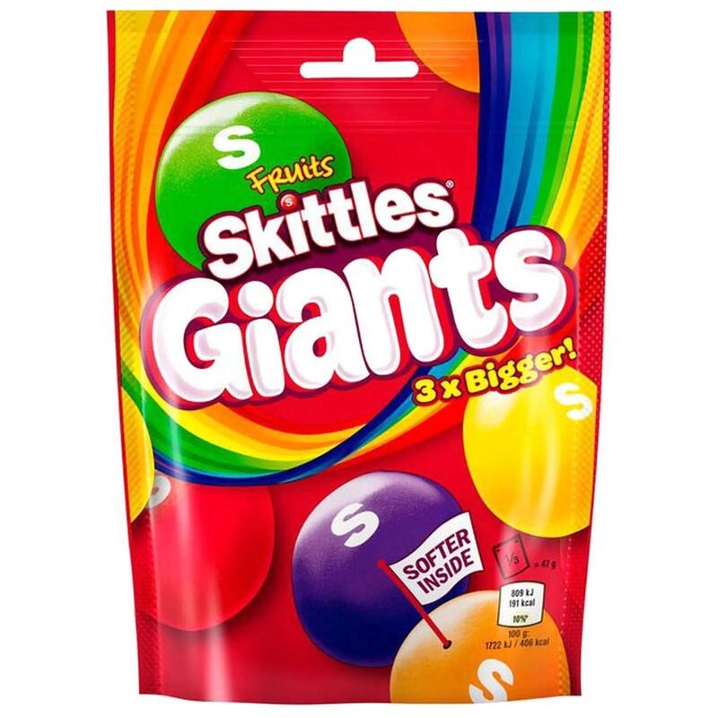 Skittles Giants 141g: $7.50
