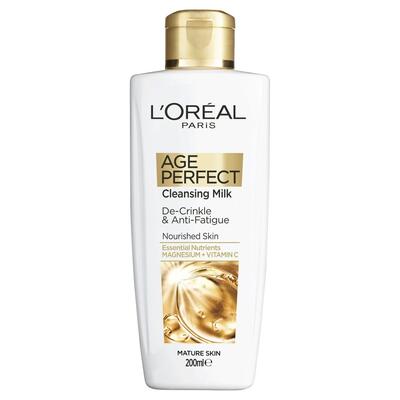 L'Oreal Age Perfect Cleansing Milk 200ml: $24.00