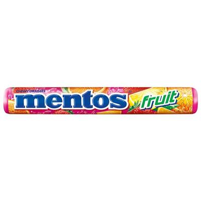 Mentos Fruit Rolls: $4.01
