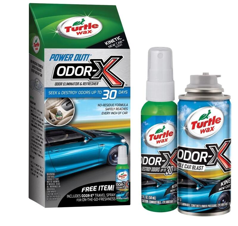 Turtle Wax Power Out Odor-X Whole Automotive Refresher Kit