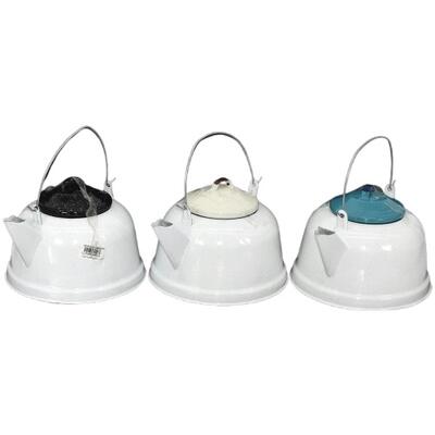 Enamel Steel Coffee Pot 2.7qt