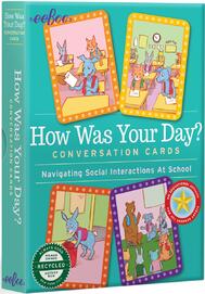 Eeboo Conversation Card How Was Your Day 5+: $0.00