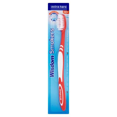 Wisdom Addis Smokers Toothbrush Extra Hard 1 pack: $3.00