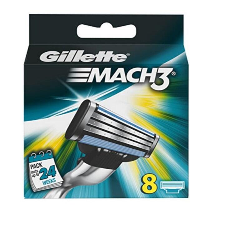 Gillette Mach 3 Blades 8's: $75.00