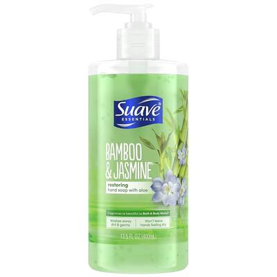 Suave Essentials Bamboo & Jasmine Hand Wash 13.5oz