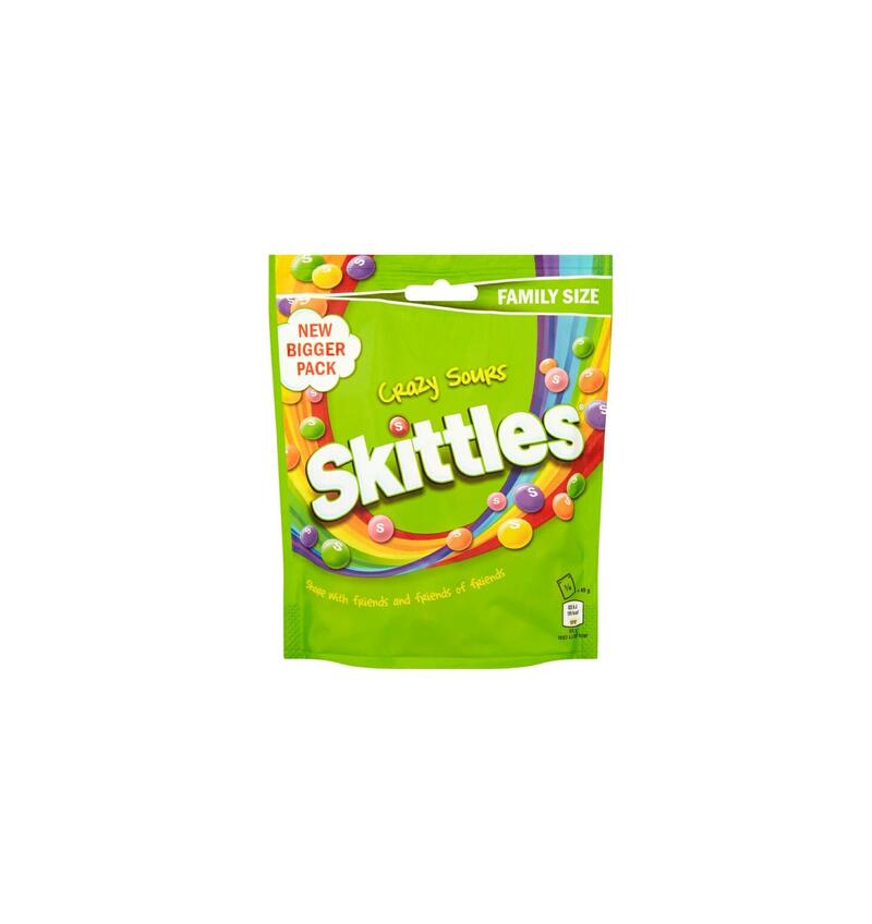 Skittles Crazy Sours 196G