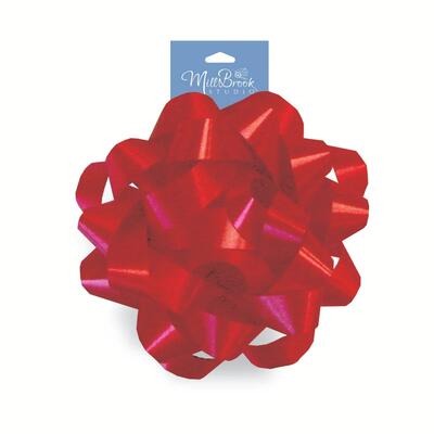 Mill Brook Gift Bow Red: $5.00