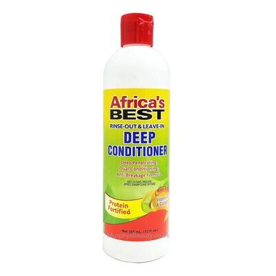 Africa's Best Rinse Out and Leave in Deep Conditioner 12 oz: $12.00