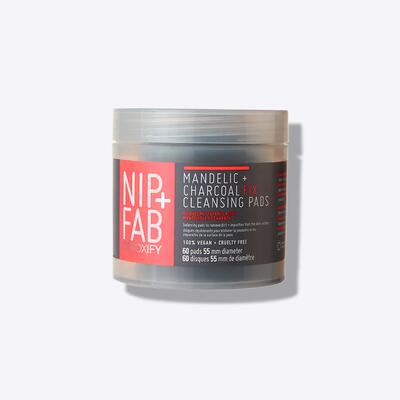 Nip + Fab Mandelic + Charcoal Fix Cleansing Pads 66 count