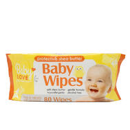 Baby Love Personal Care Baby Wipes Shea Butter 80 ct: $0.00