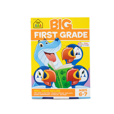 School Zone Big First Grade Workbook Ages 6 to 7: $27.00