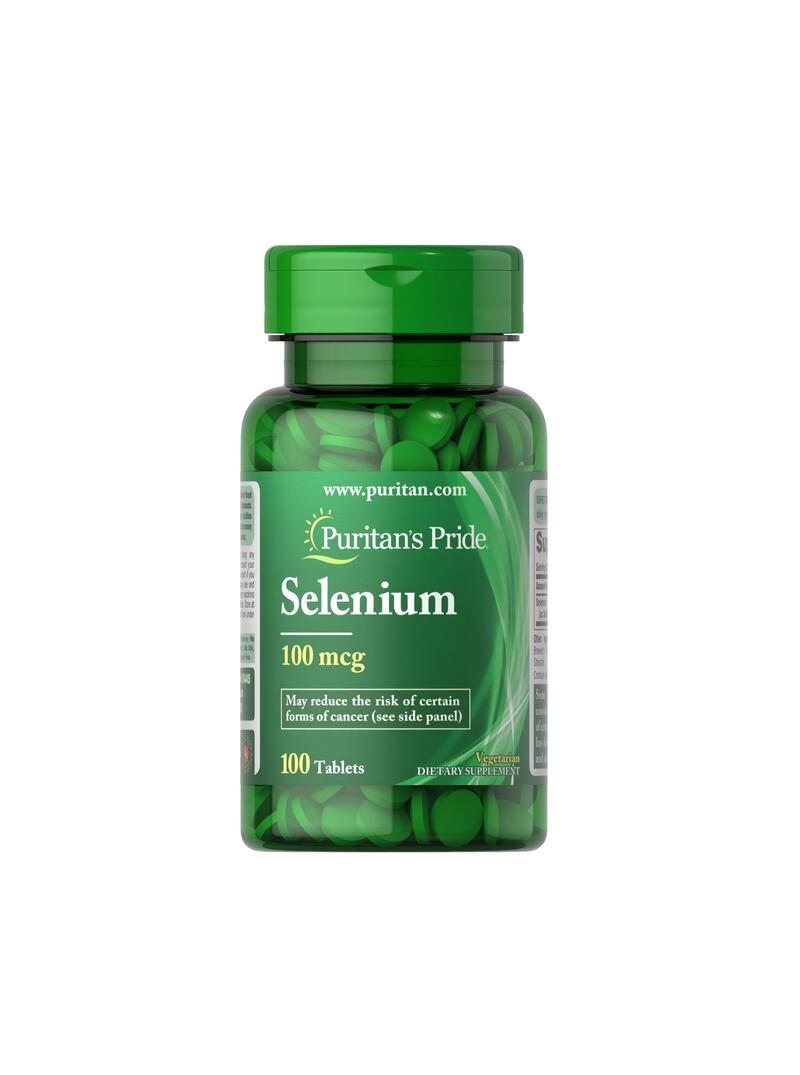 Puritan's Pride Selenium 100 mcg 100ct