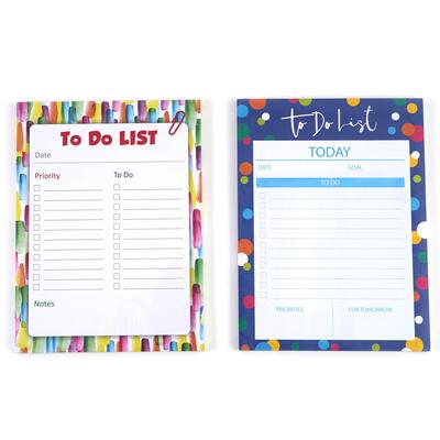 To Do List Pad Assorted: $22.01