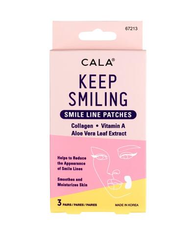 Cala Keep Smiling Smile Line Patches 3 pairs