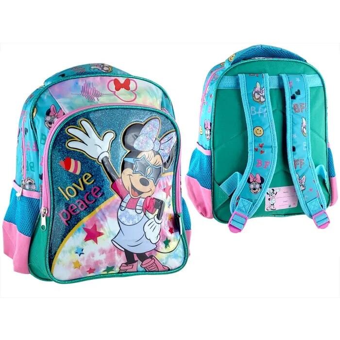 Minnie Mouse Love Peace Backpack