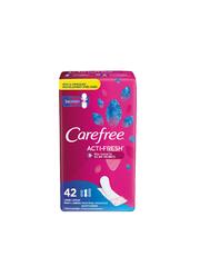 Carefree Acti-Fresh Panty Liners Unscented Long 42 count: $15.82