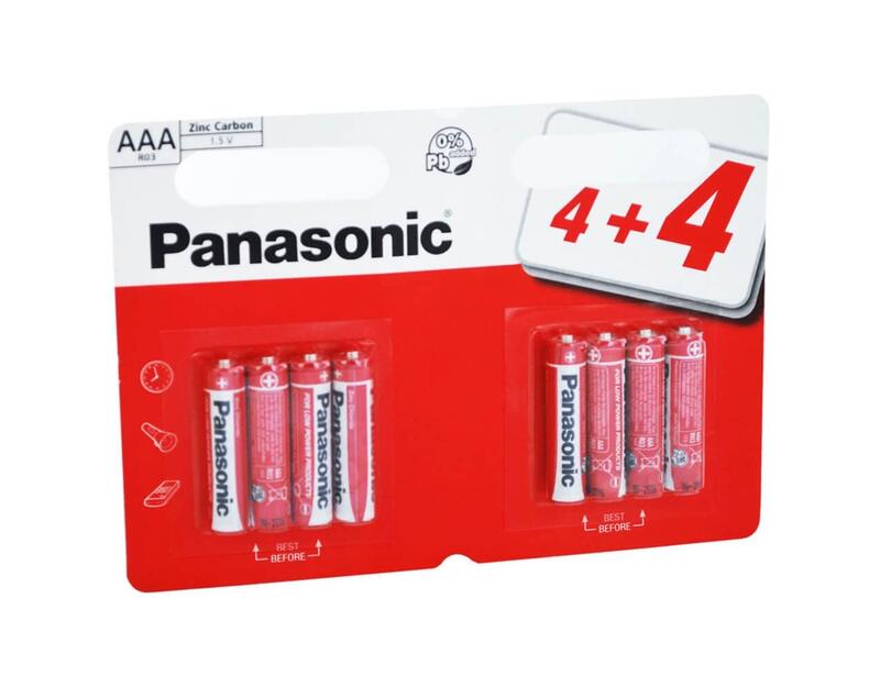 Panasonic AAA 8 pack