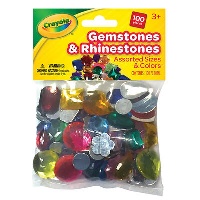 Gemstones & Rhinestones 100pcs: $5.00
