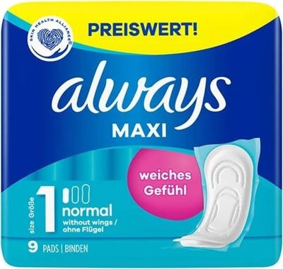Always Maxi Normal 9ct
