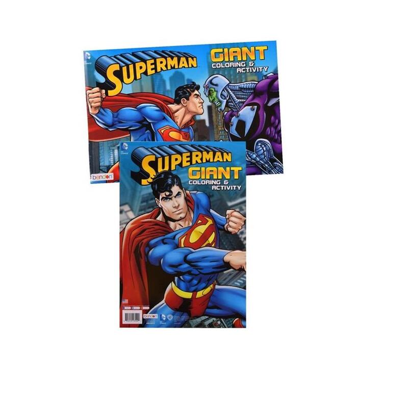 Superman Giant Coloring and activity Book: $3.00
