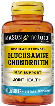 Mason Glucosamine & Chondroitin Capsules 500mg/400mg 100's: $0.00
