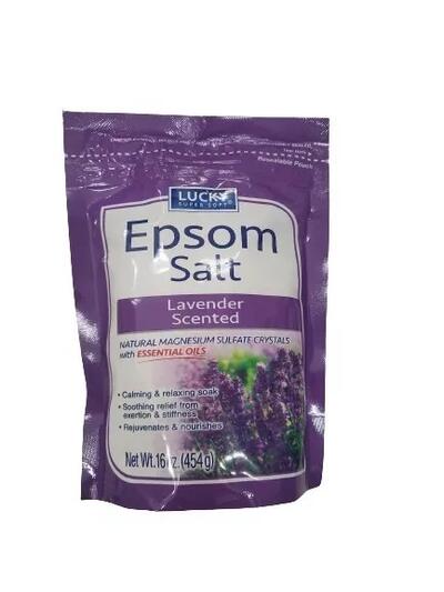 Lucky Super Soft Epsom Salt Lavender 16oz