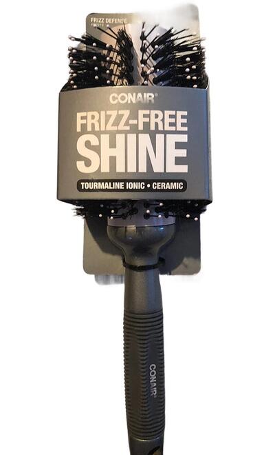 Conair Frizz Free Shine Round Brush: $5.00