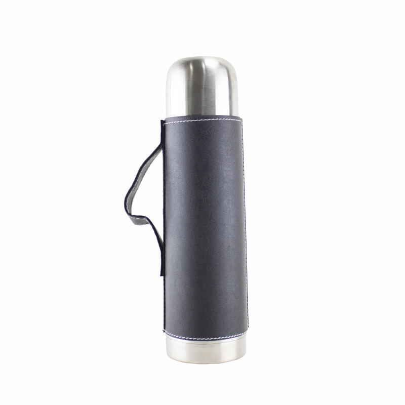 Thermal Bottle With Lid Black 23oz