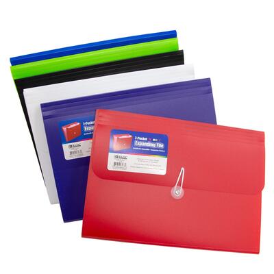 Bazic Poly Expanding File 7 Pocket Letter Size: $13.00