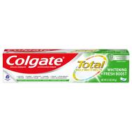 Colgate Total Toothpaste White Fresh Boost 5.1oz: $0.00