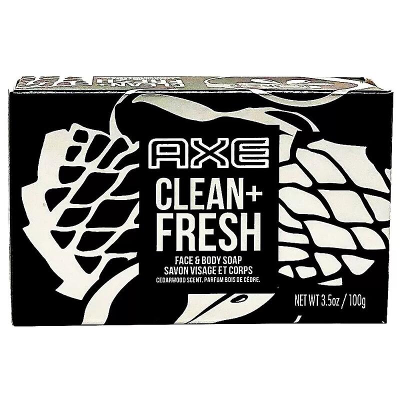 Axe Clean + Fresh Face & Body Soap 3.5oz